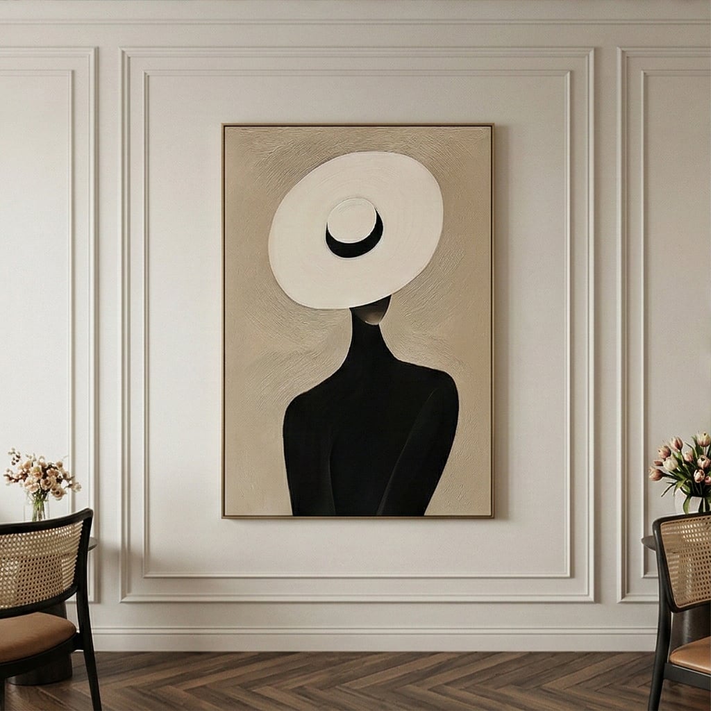 Vintage Americana Art | White Hat Muse