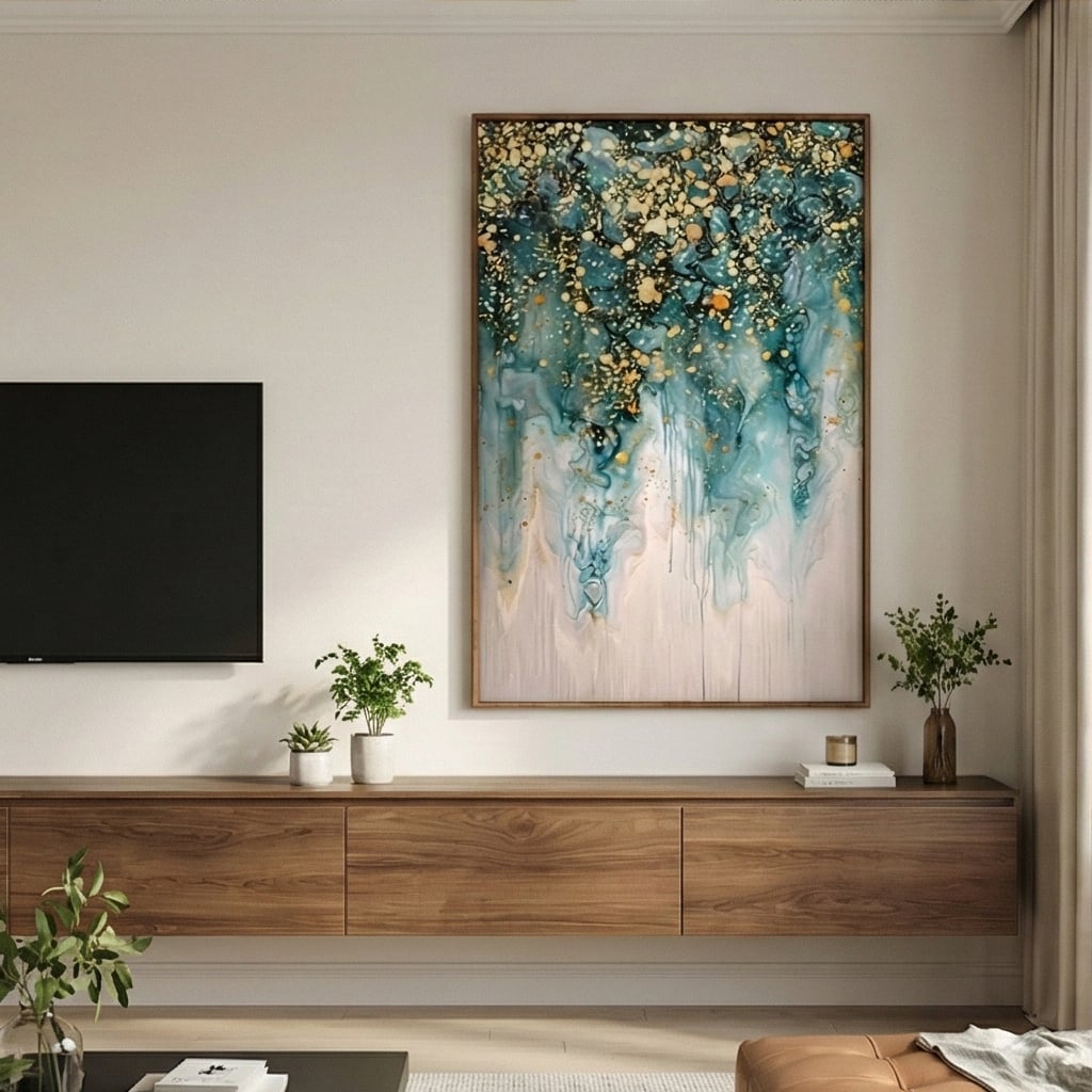 Contemporary Luxe Art | Celestial Drift