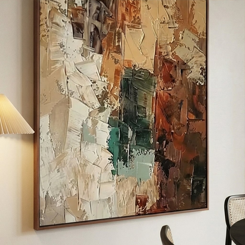 3D textured Art | Amber Passage