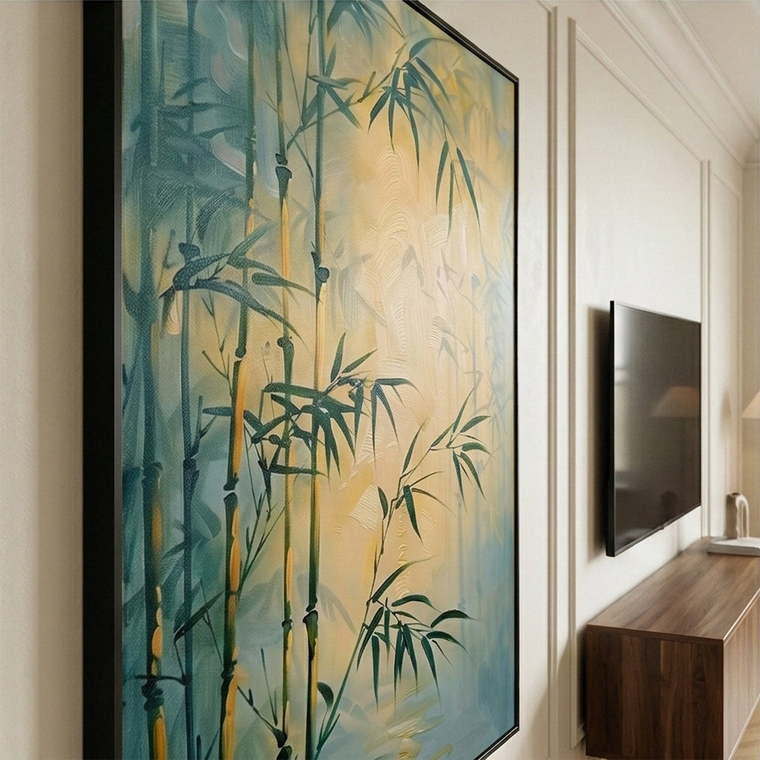 Impressionist Art | Bamboo Dawn