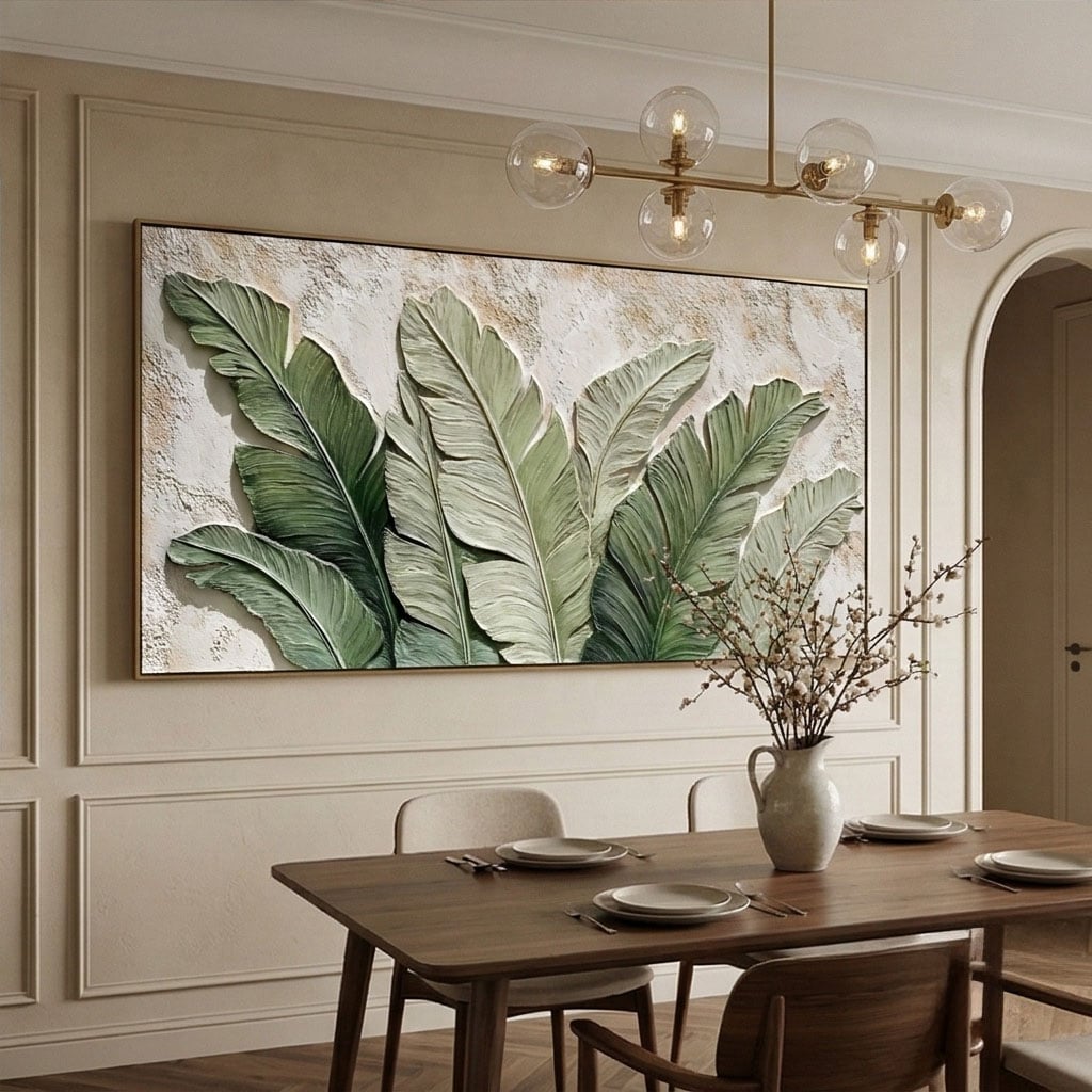 3D-Textured Art | Palm Reverie