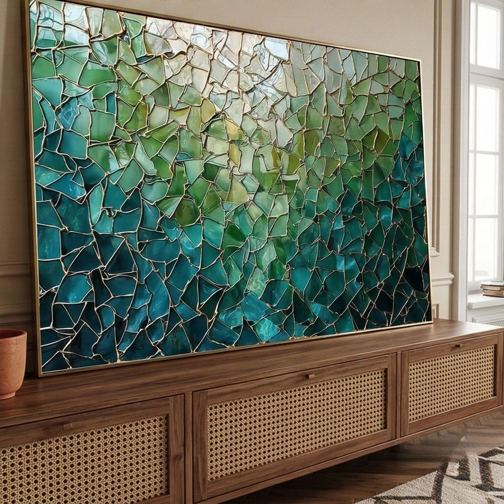 Contemporary Luxe Art | Jade Kintsugi