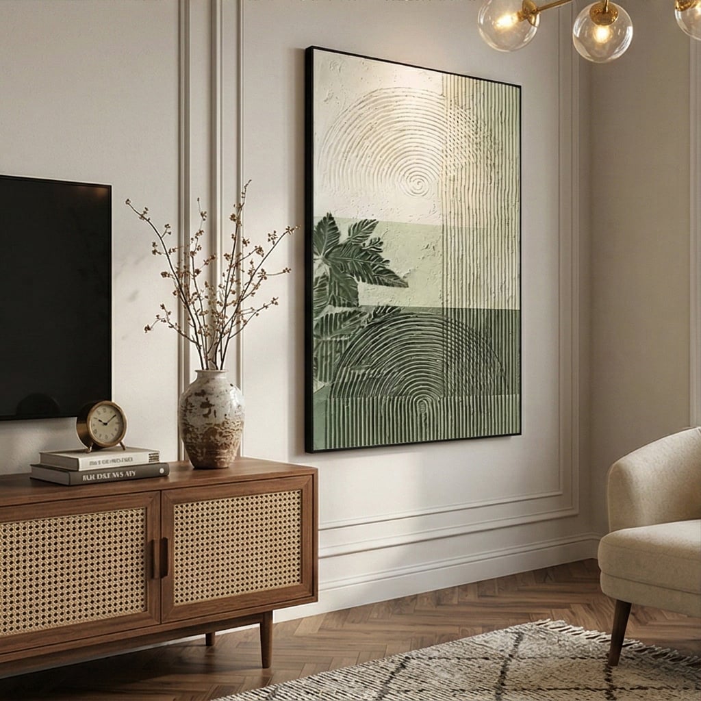 3D textured Art | Verdant Equinox