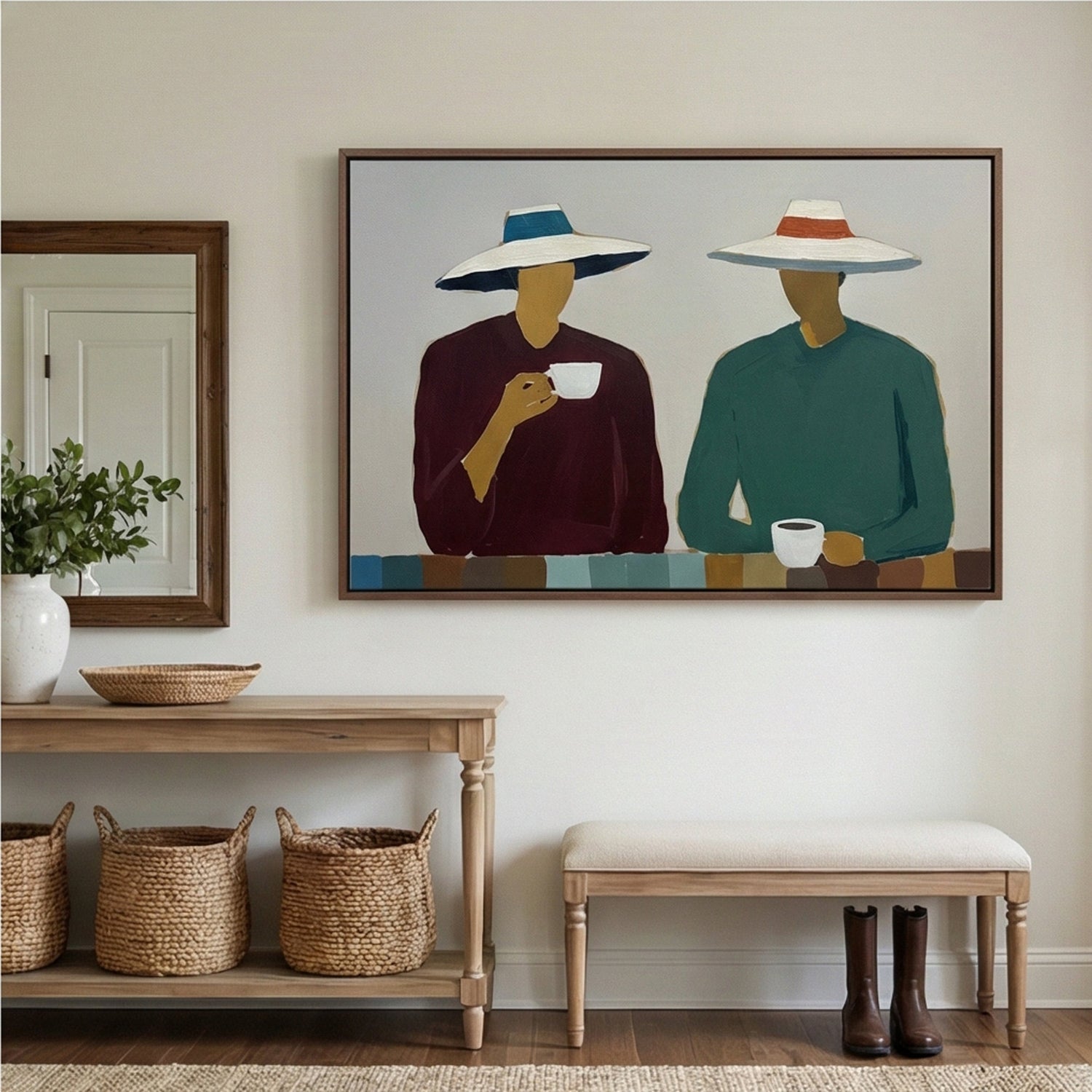 Vintage Americana Art | Café Reverie