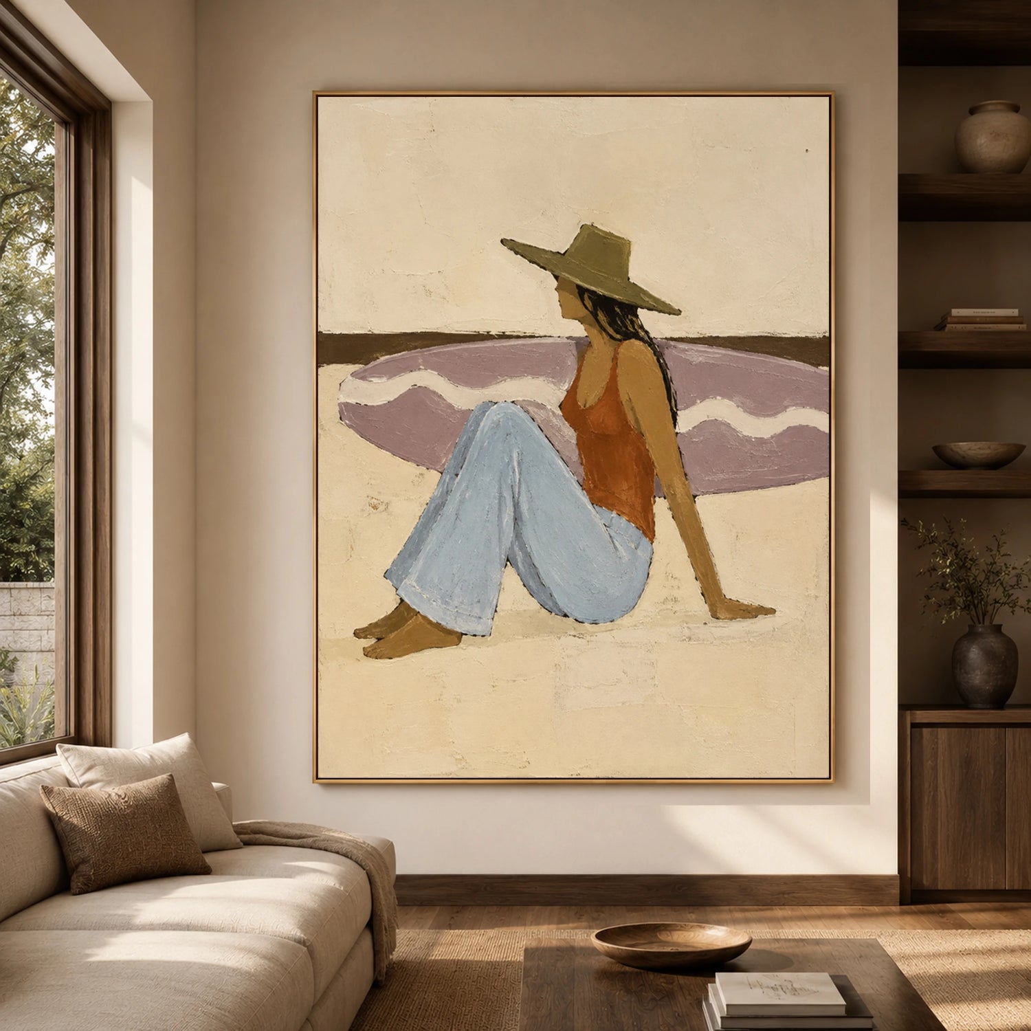 Western Folk Art｜Coastal Surfer Retreat
