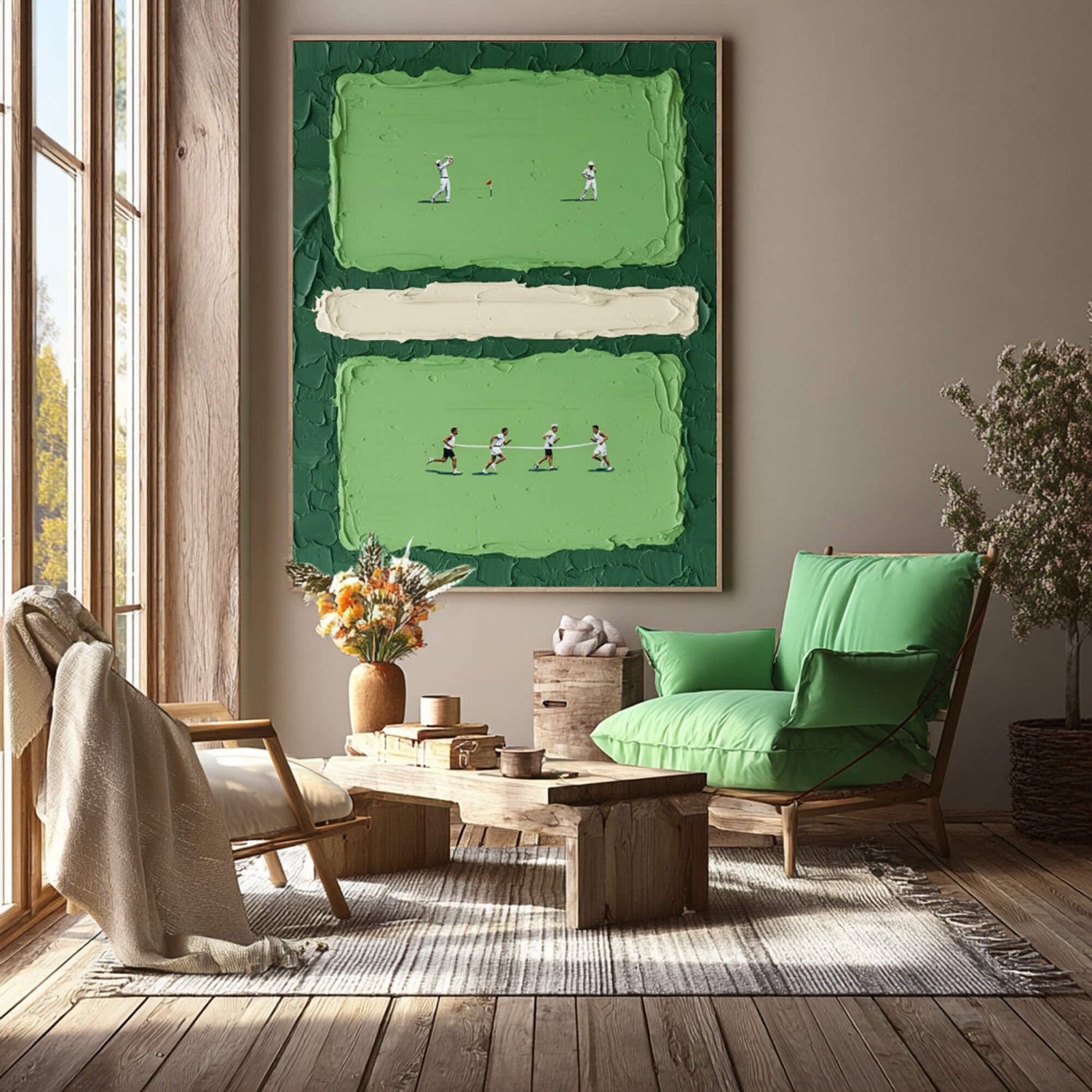 3D textured Art | Victory's Line