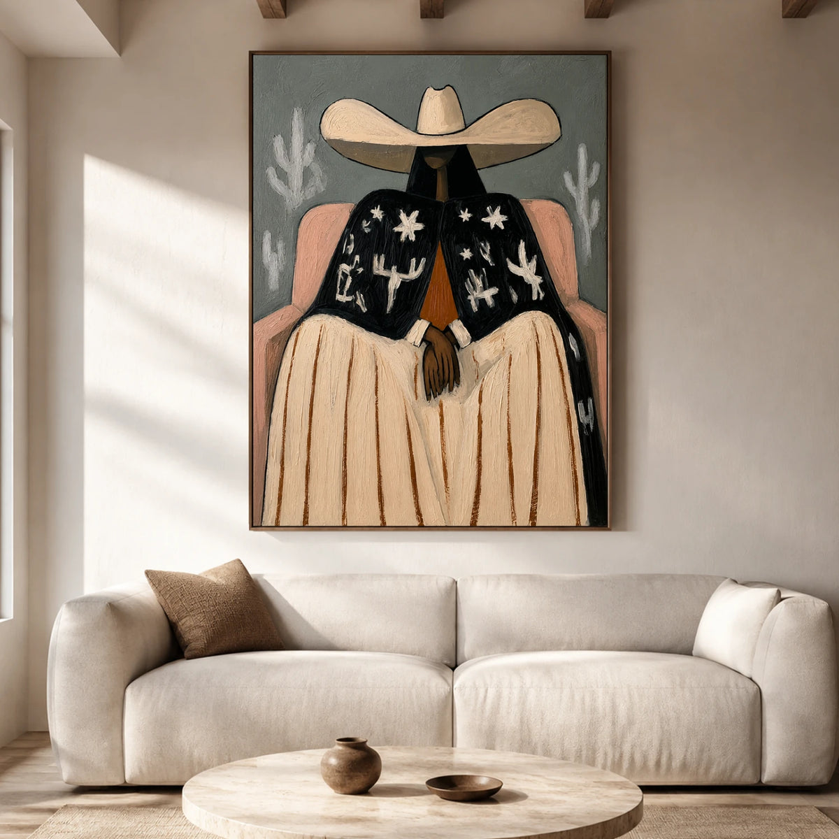 Vintage Americana Art | Desert Hush