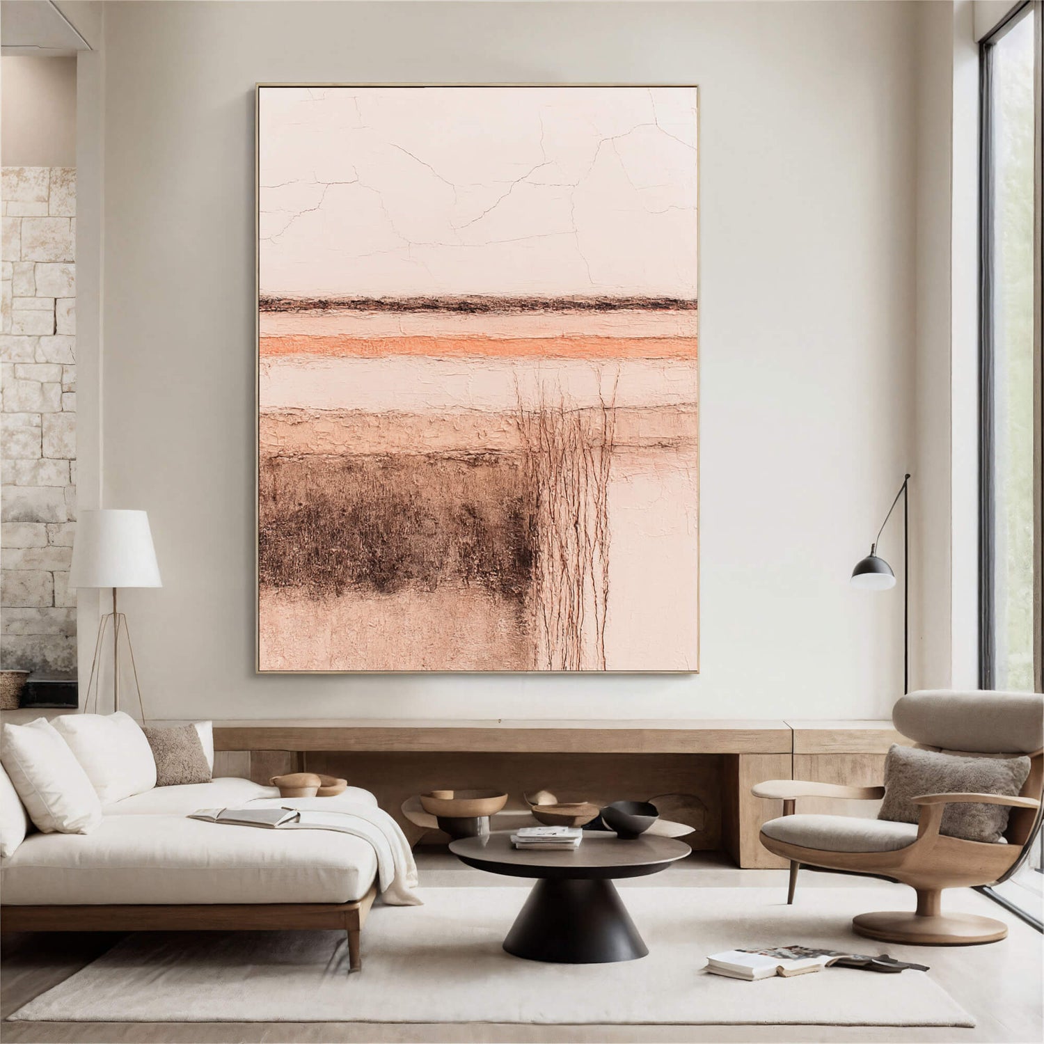 Wabi-Sabi Art | Layered Earth Strata