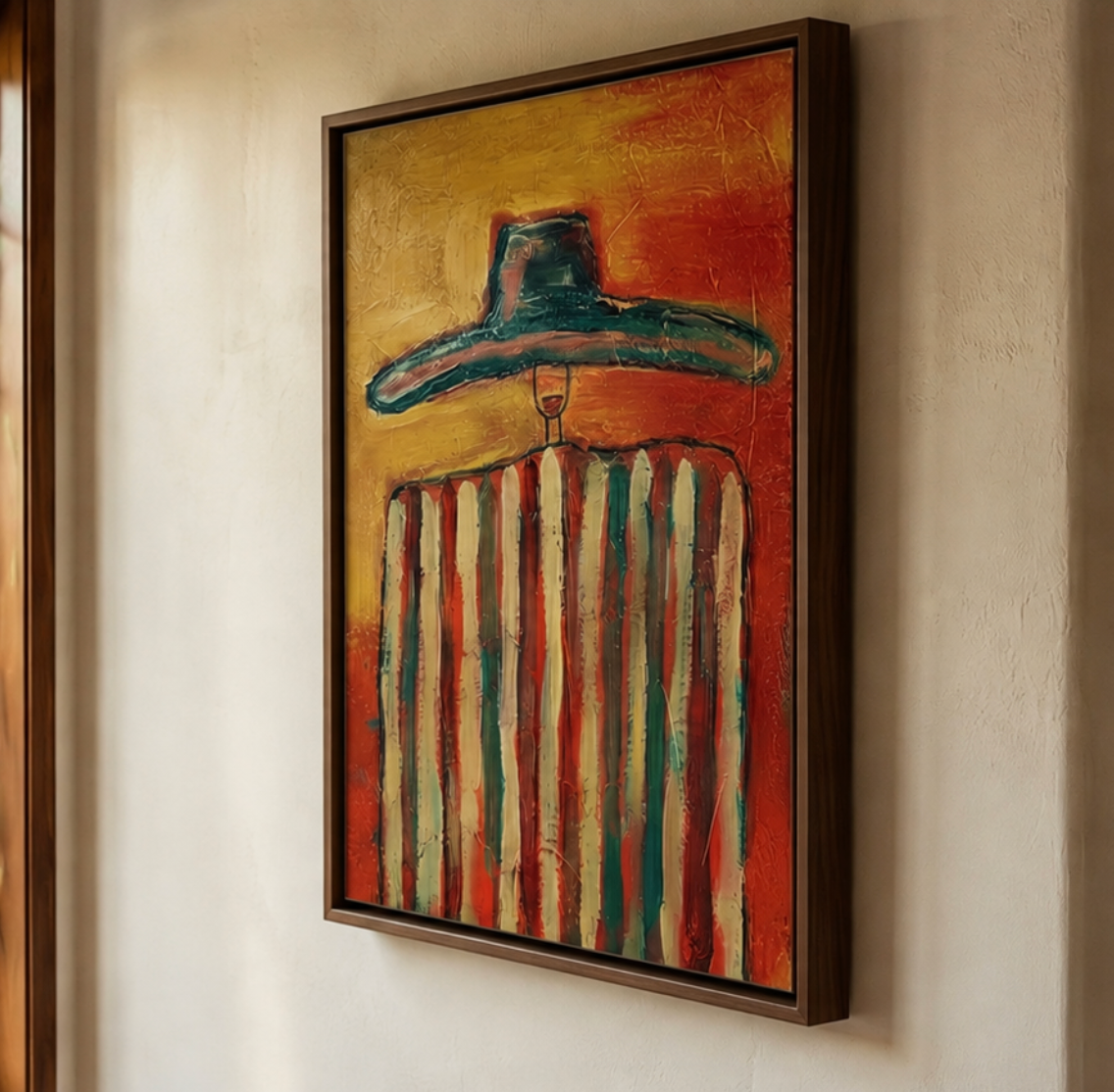 Vintage Americana Art | Tropical Noonday