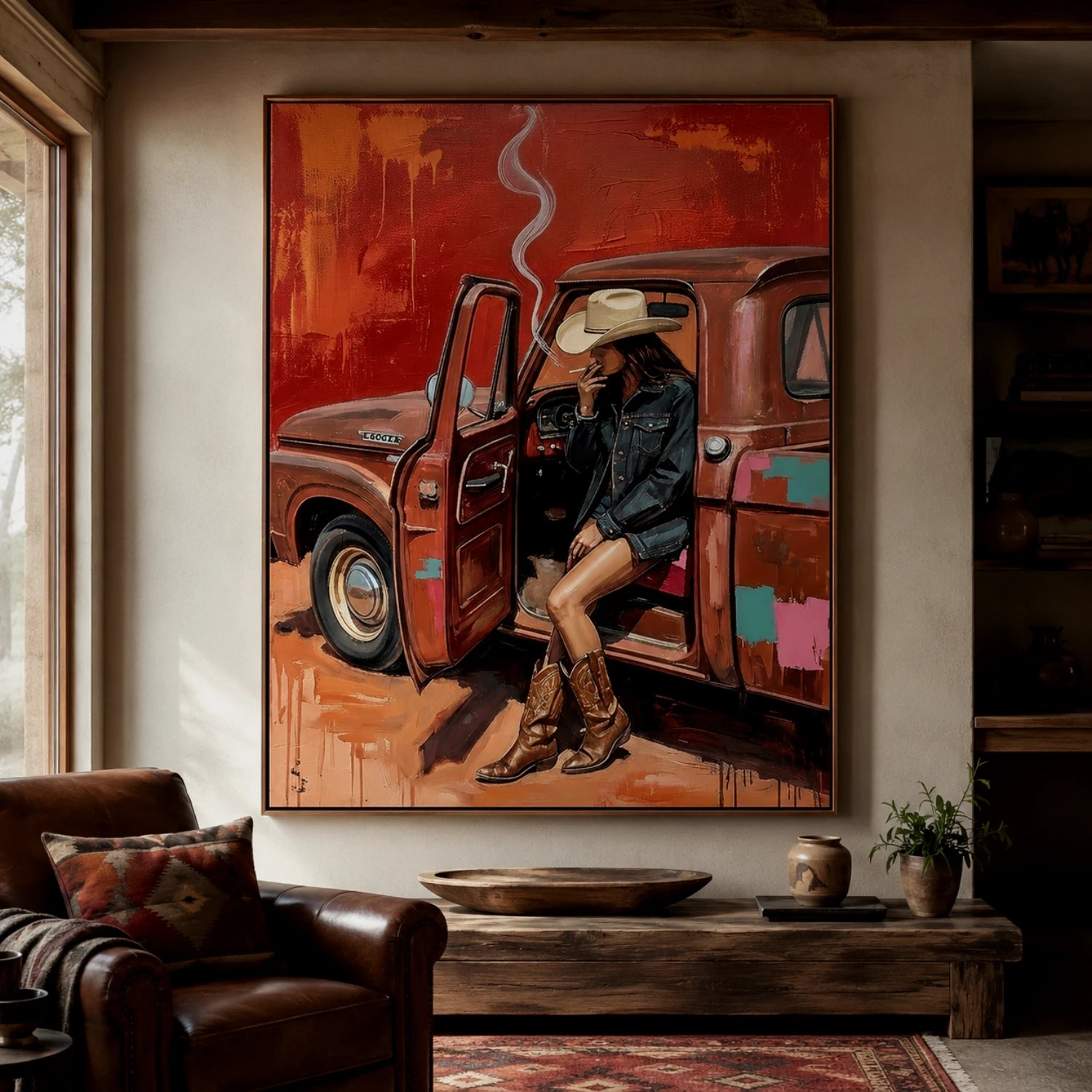 POP Art | Rust & Cowgirl Haze