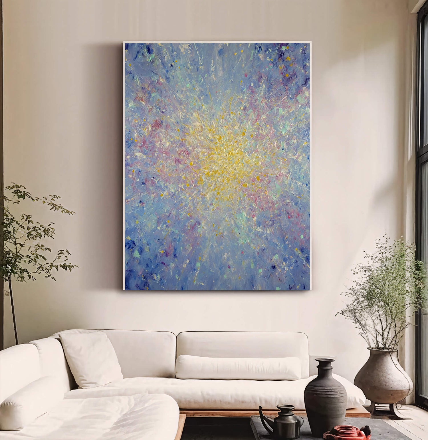 Abstract Art | Prismatic Burst Core