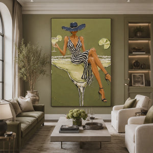 POP Art | Verdant Hour of Citrus Reverie