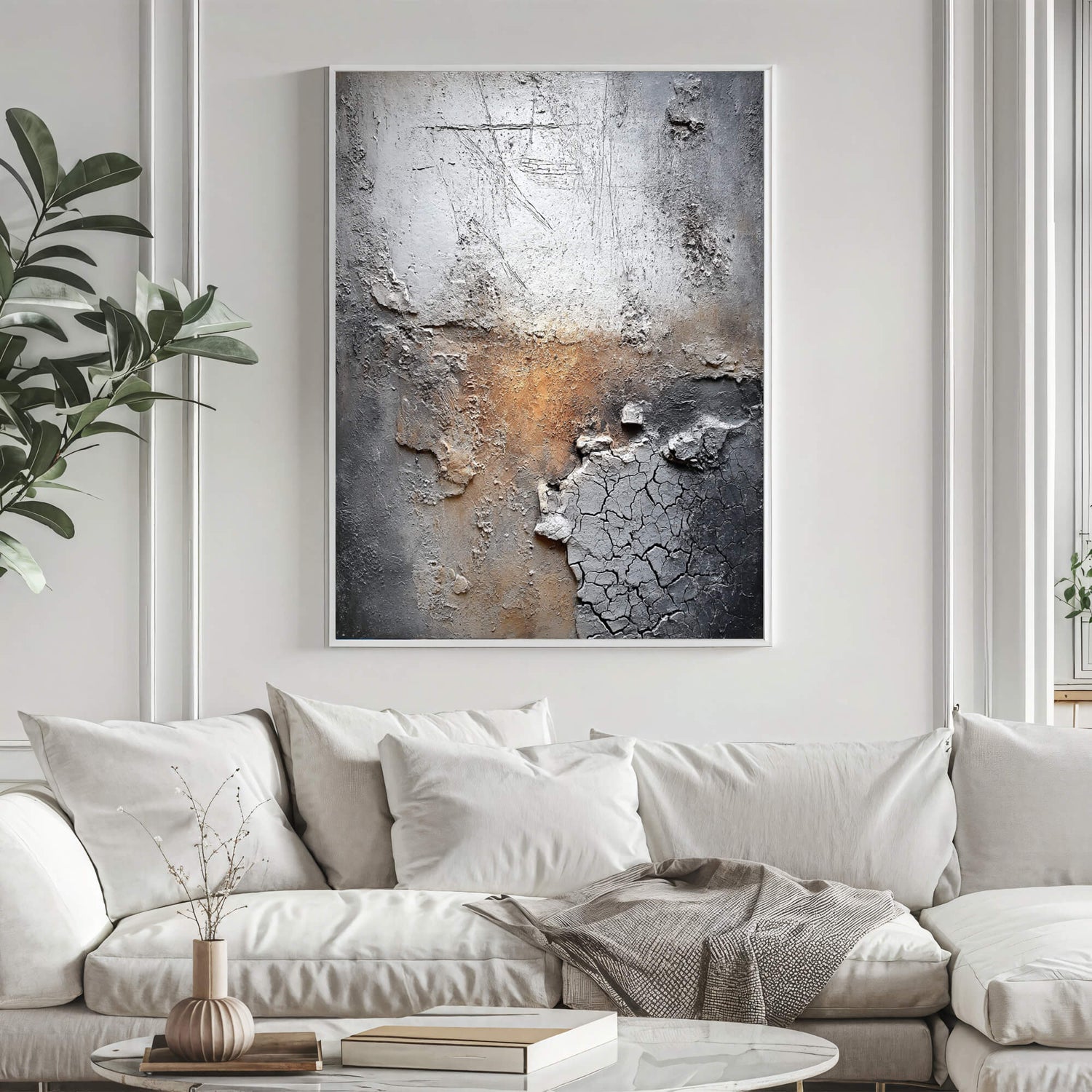 Wabi-Sabi Art | Eroded Rust Veil