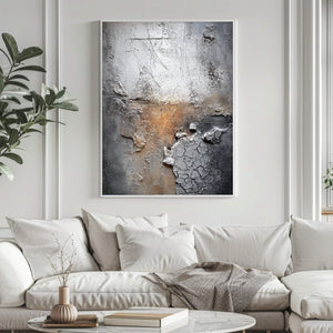 Wabi-Sabi Art | Eroded Rust Veil