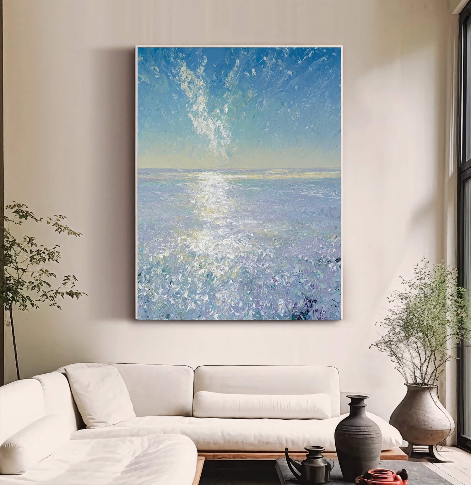 Impressionist Art | Coastal Light Path