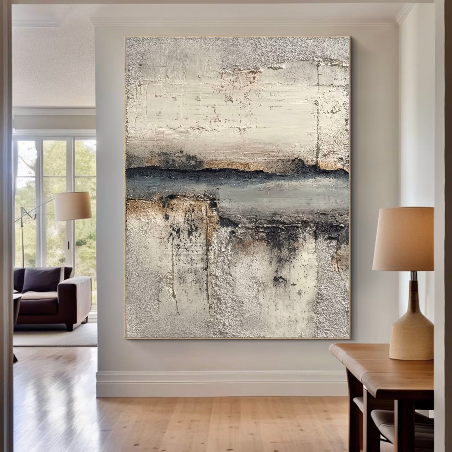 Wabi-Sabi Art | Weathered Riverbed