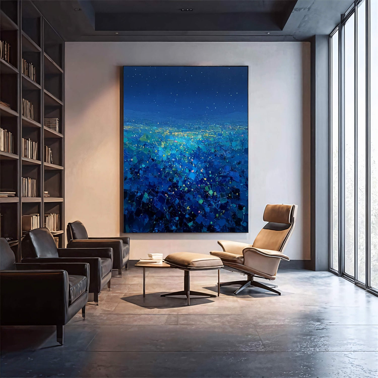 Impressionist Art | Starry Tide Glimmer