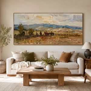 Vintage Americana Art | The Long Return Home
