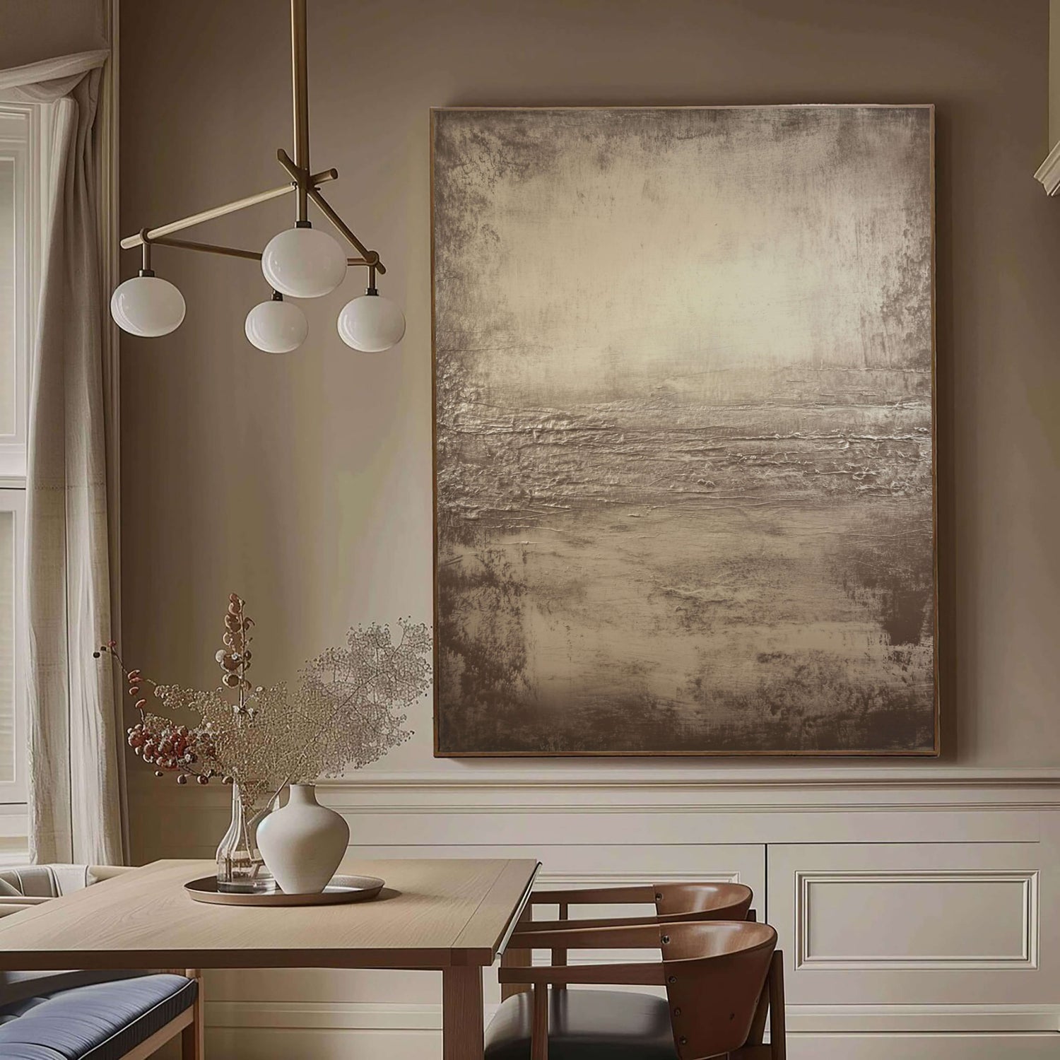 Wabi-Sabi Art | Muted Earth Textures