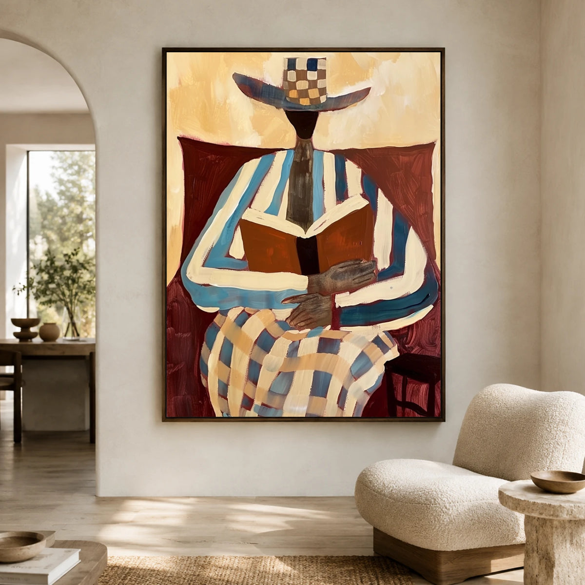 Vintage Americana Art | Warm Solitude