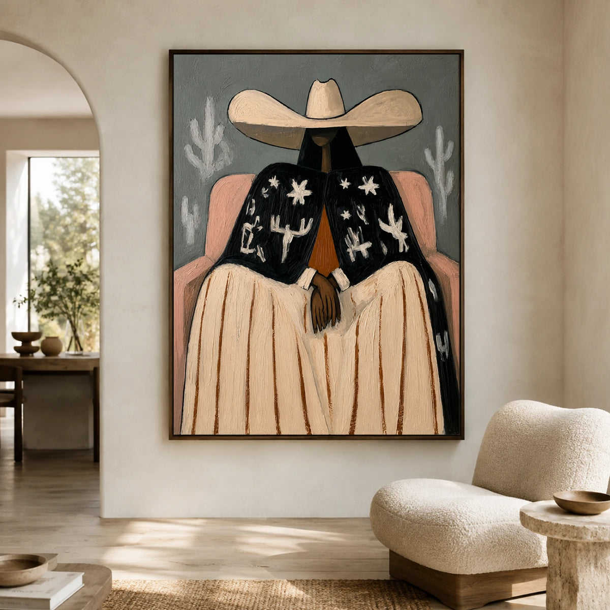Vintage Americana Art | Desert Hush