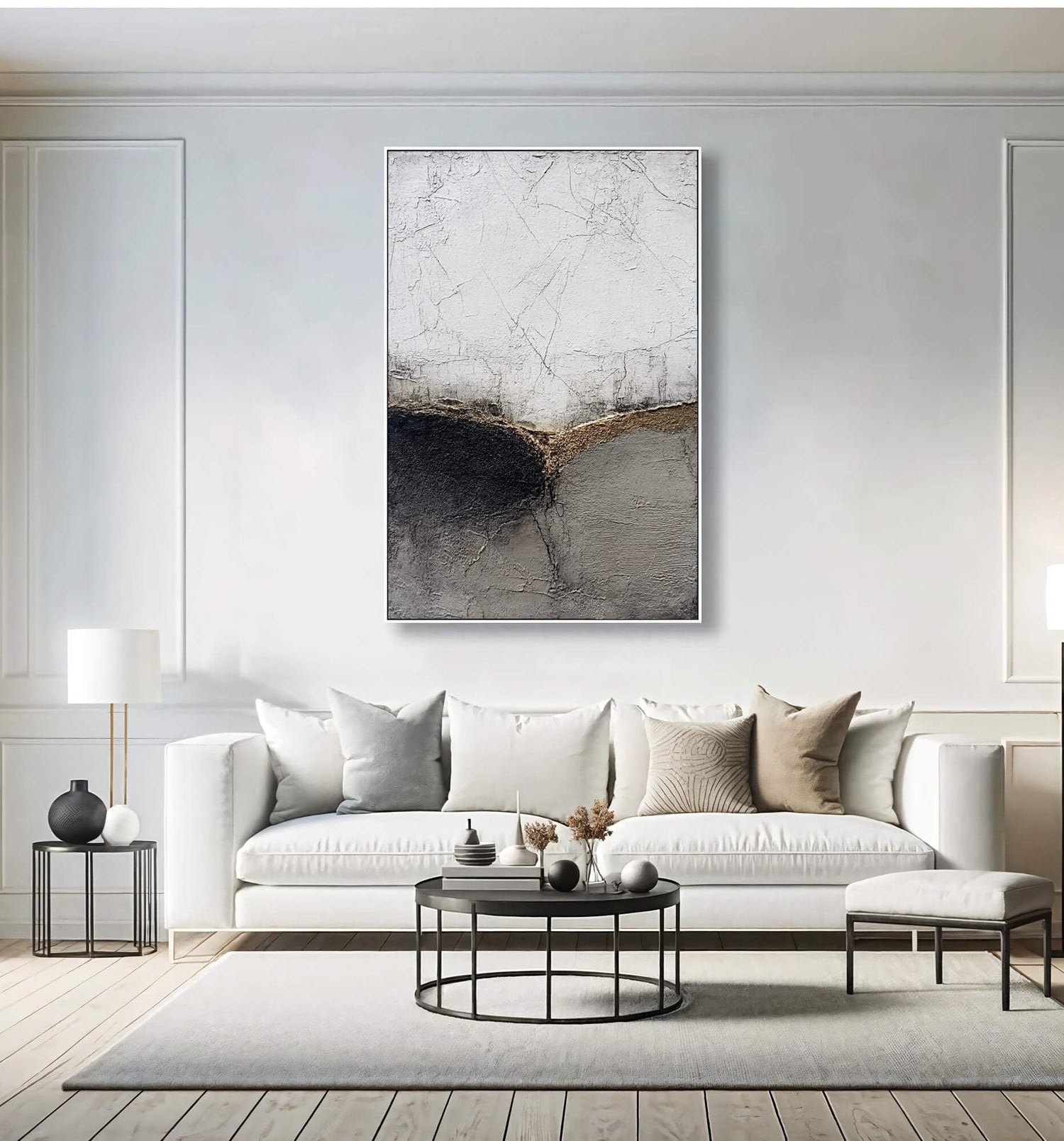Wabi-Sabi Art | Cracked Horizon Divide