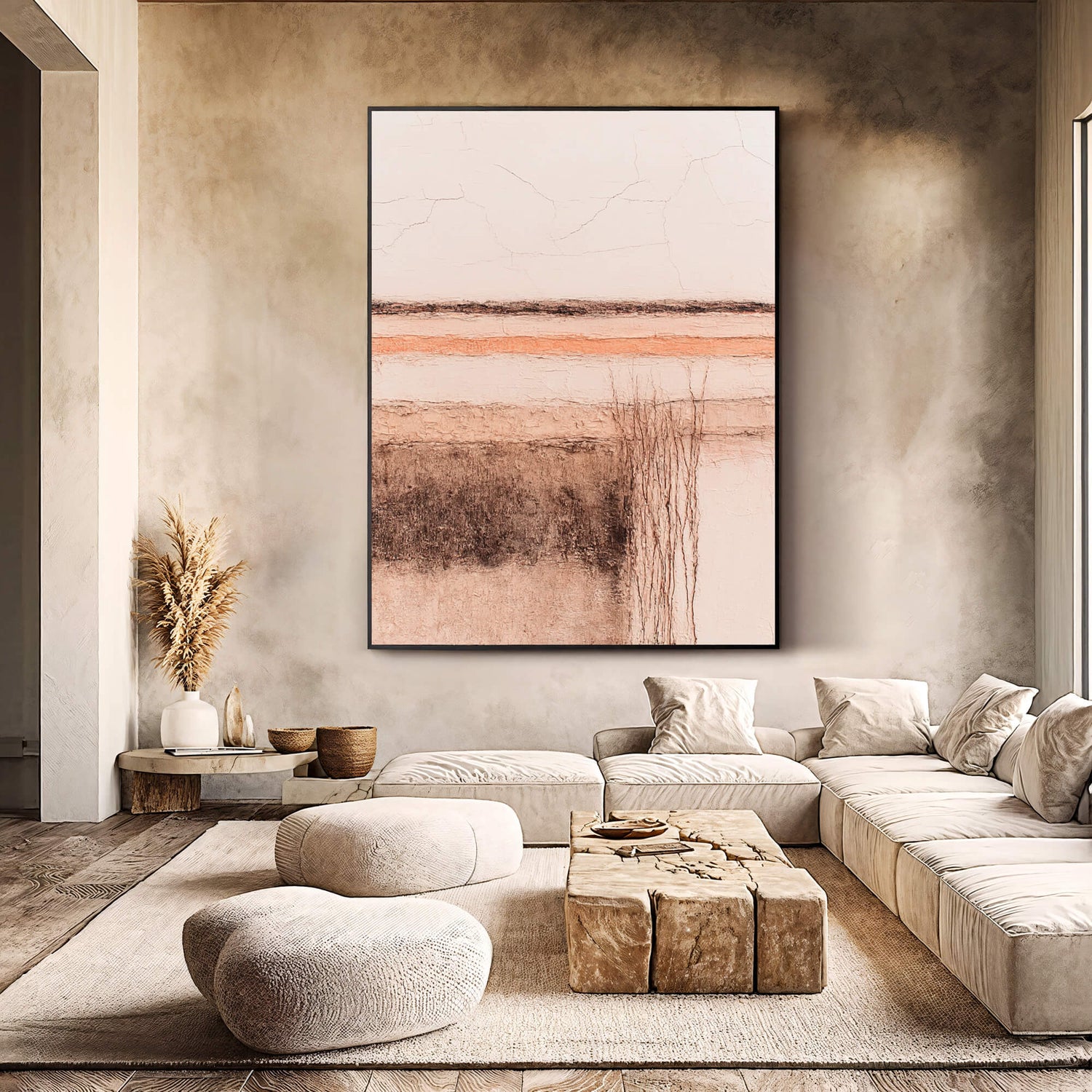 Wabi-Sabi Art | Layered Earth Strata