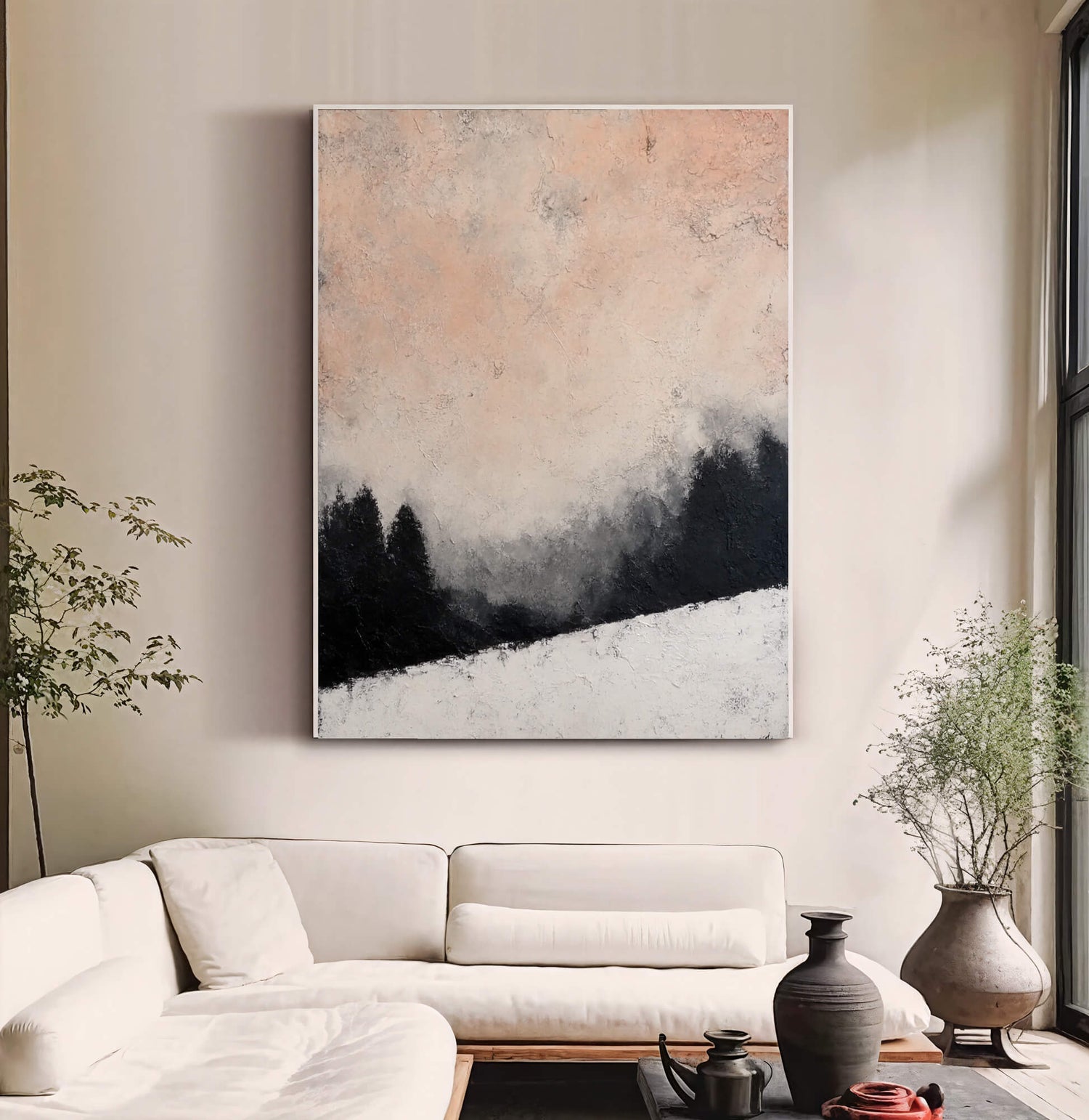 Wabi-Sabi Art | Frosted Pines Mist