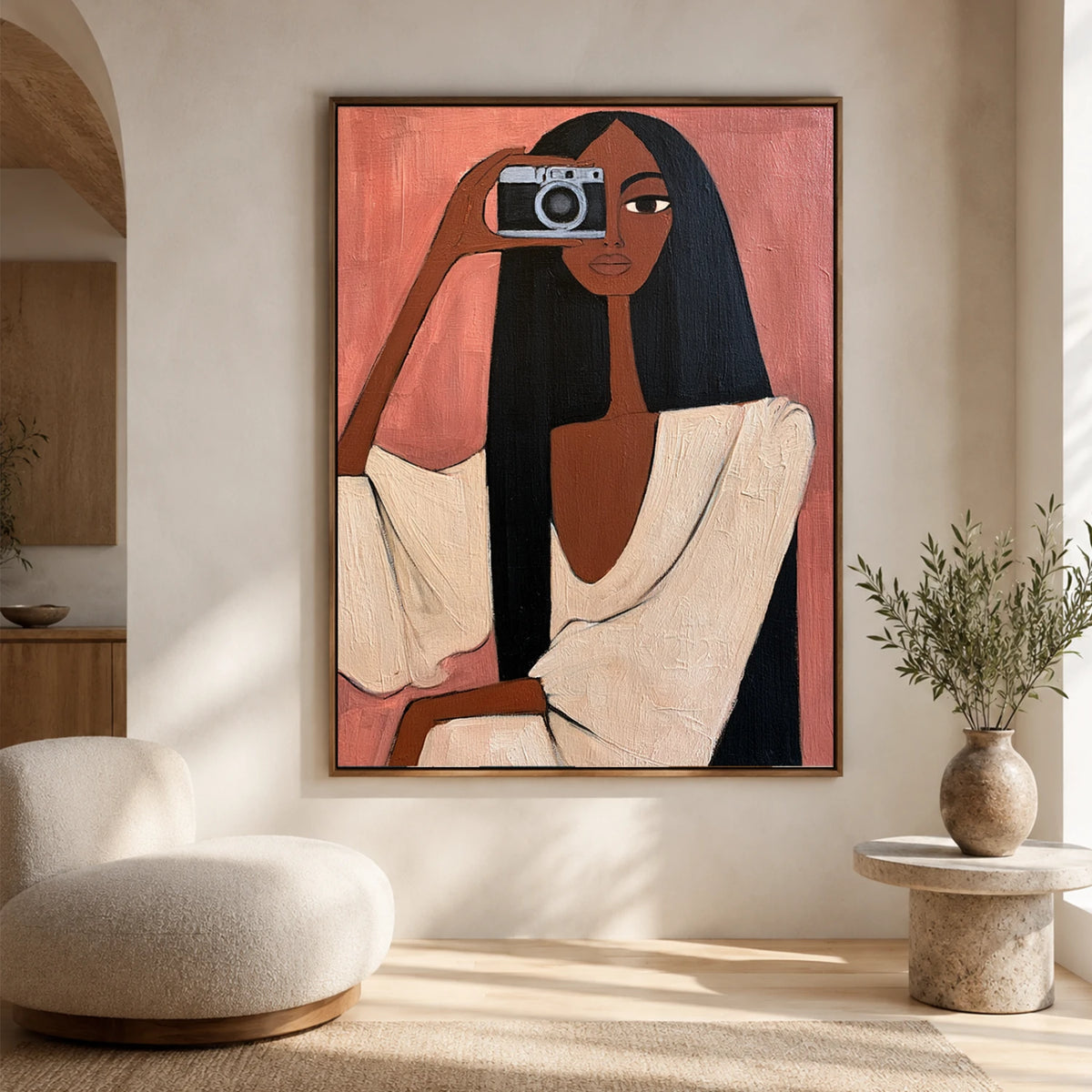 Vintage Americana Art | Framed Glimpse