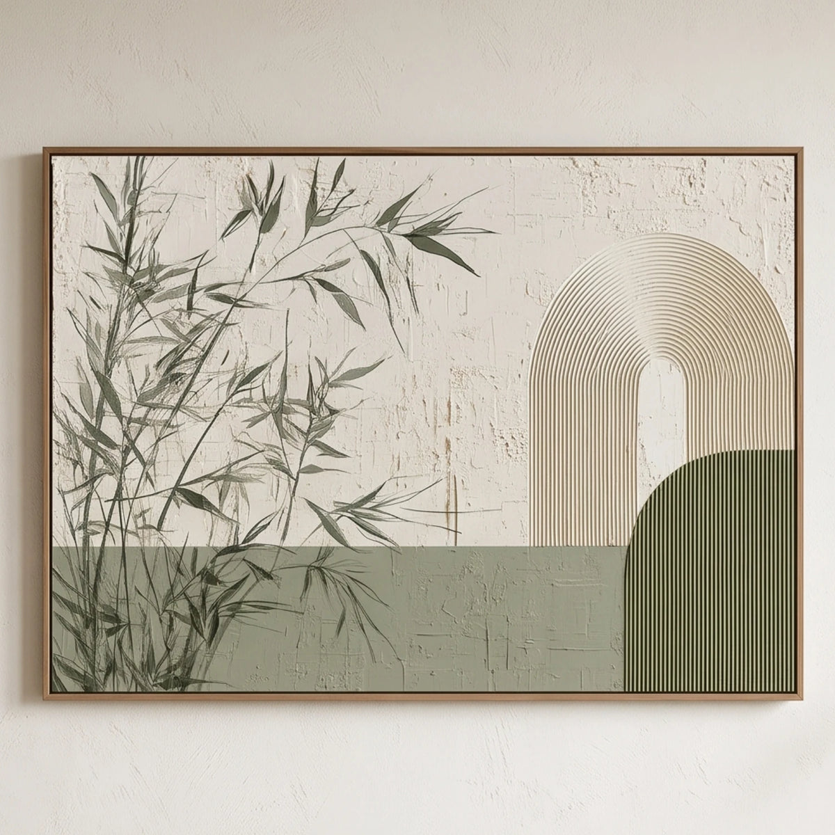 Bamboo Arch Horizon — artwork view 1