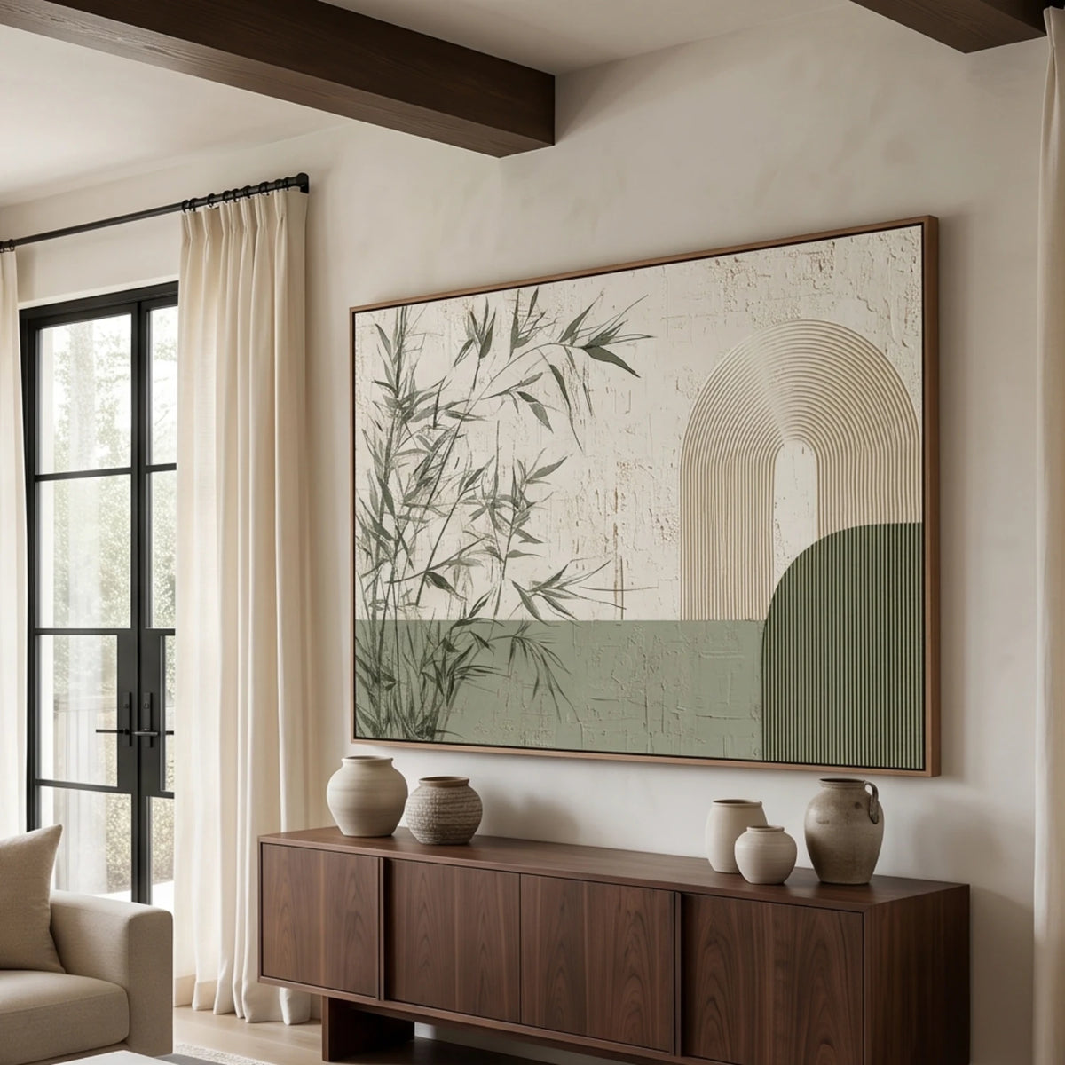 Bamboo Arch Horizon — artwork view 2