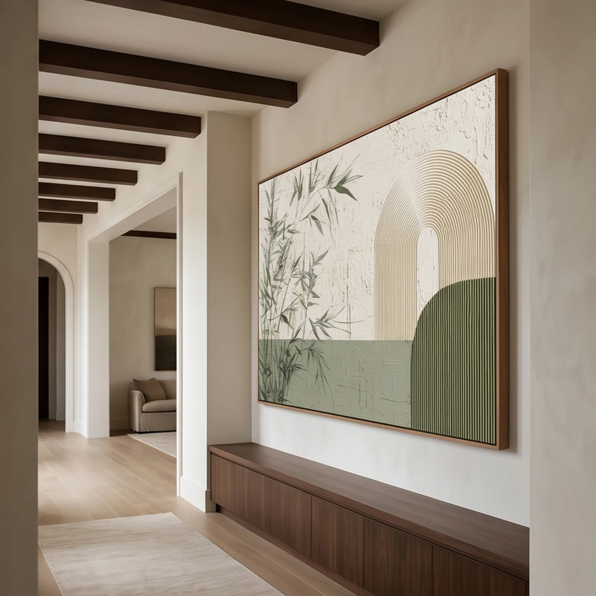 Bamboo Arch Horizon — artwork view 4