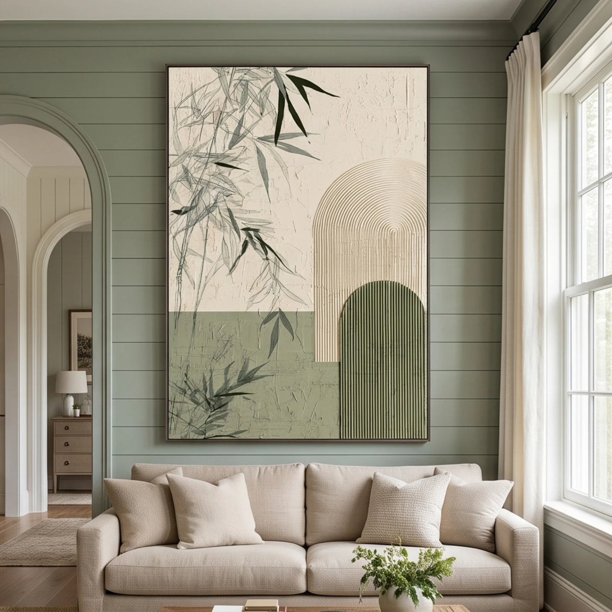 Bamboo Grove Arches — artwork view 6