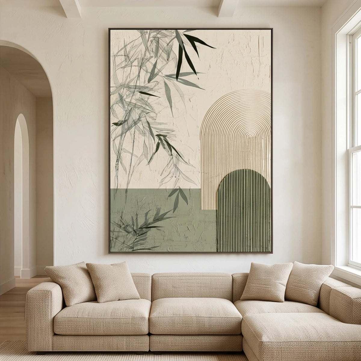 Bamboo Grove Arches — artwork view 8