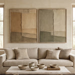 Earthen Patchwork Duet — artwork view 5