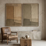 Earthen Patchwork Duet — artwork view 8