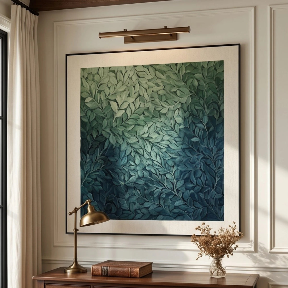 Emerald Canopy Depths — artwork view 5