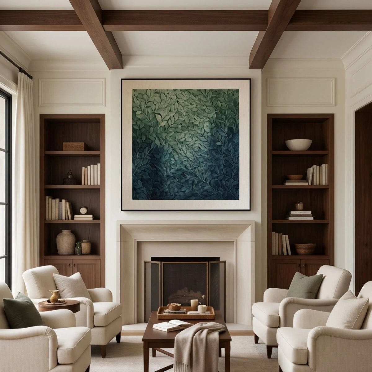 Emerald Canopy Depths — artwork view 6