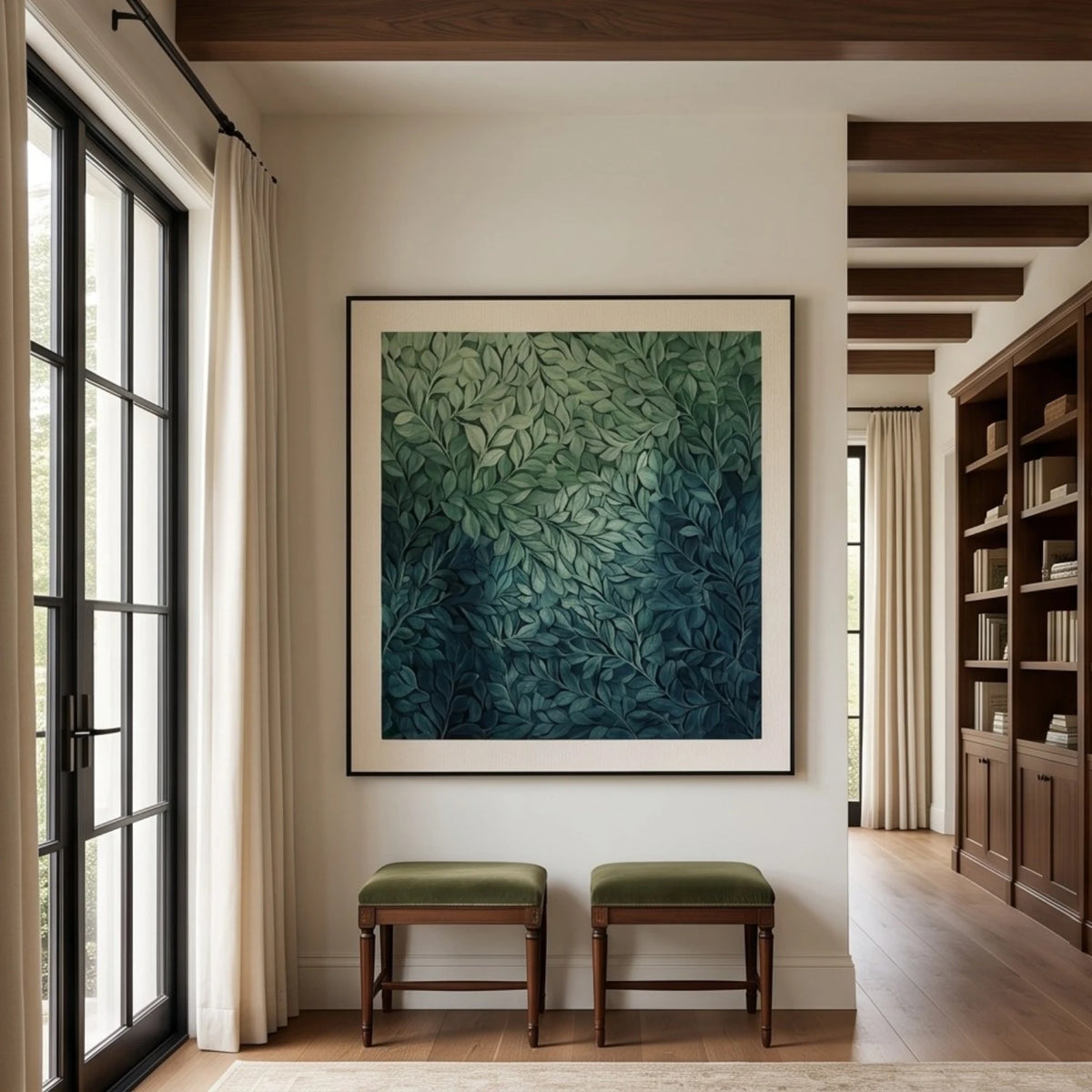 Emerald Canopy Depths — artwork view 7