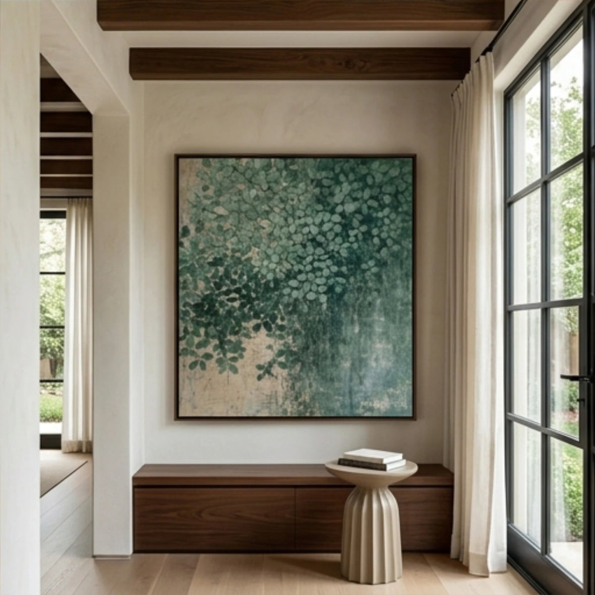 Emerald Foliage Cascade — artwork view 8