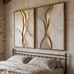 Gilded Ivory Currents — artwork view 4