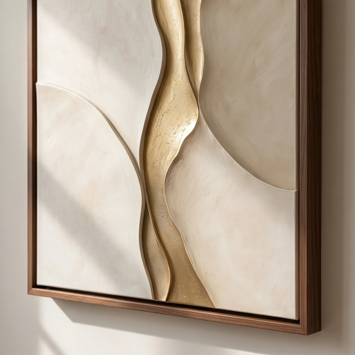 Gilded Ivory Currents — artwork view 5