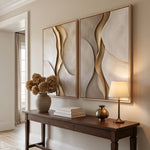 Gilded Ivory Currents — artwork view 7