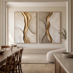 Gilded Ivory Currents — artwork view 9