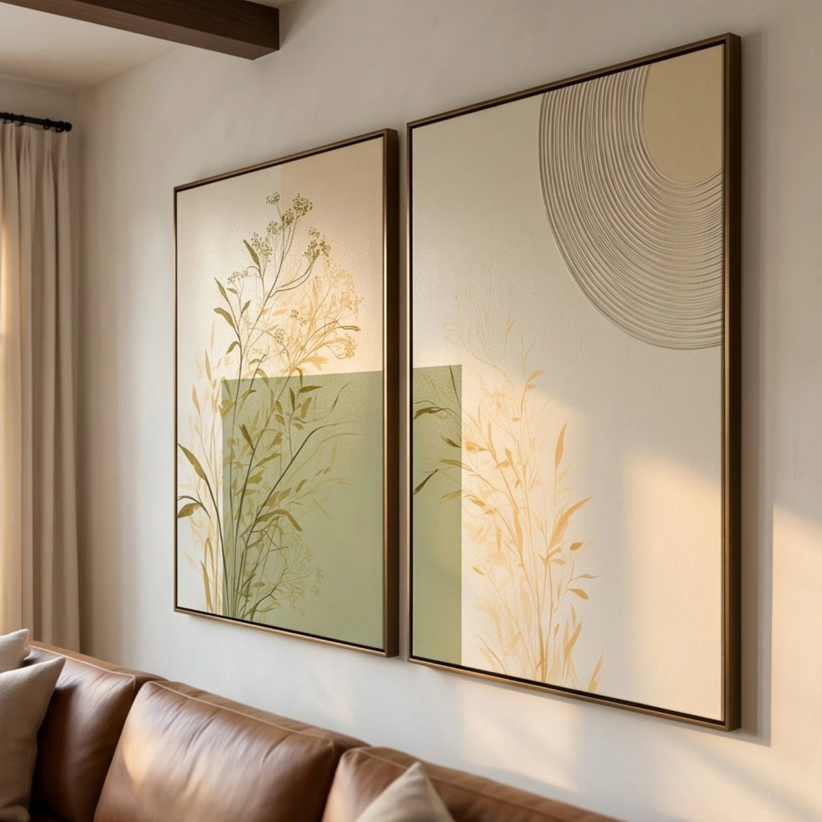Golden Meadow Duet — artwork view 6