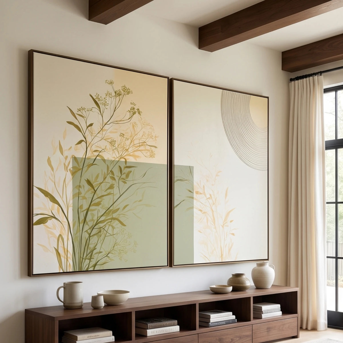 Golden Meadow Duet — artwork view 8