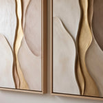 Golden Ribbon Flow — artwork view 2
