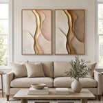 Golden Ribbon Flow — artwork view 5
