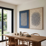 Midnight Leaf Medallions — artwork view 2