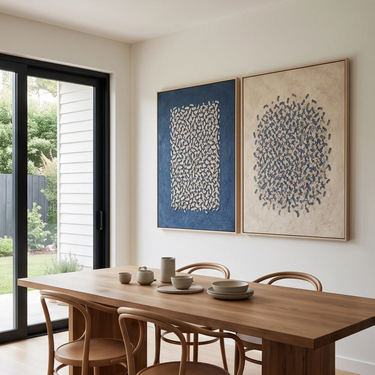 Midnight Leaf Medallions — artwork view 2